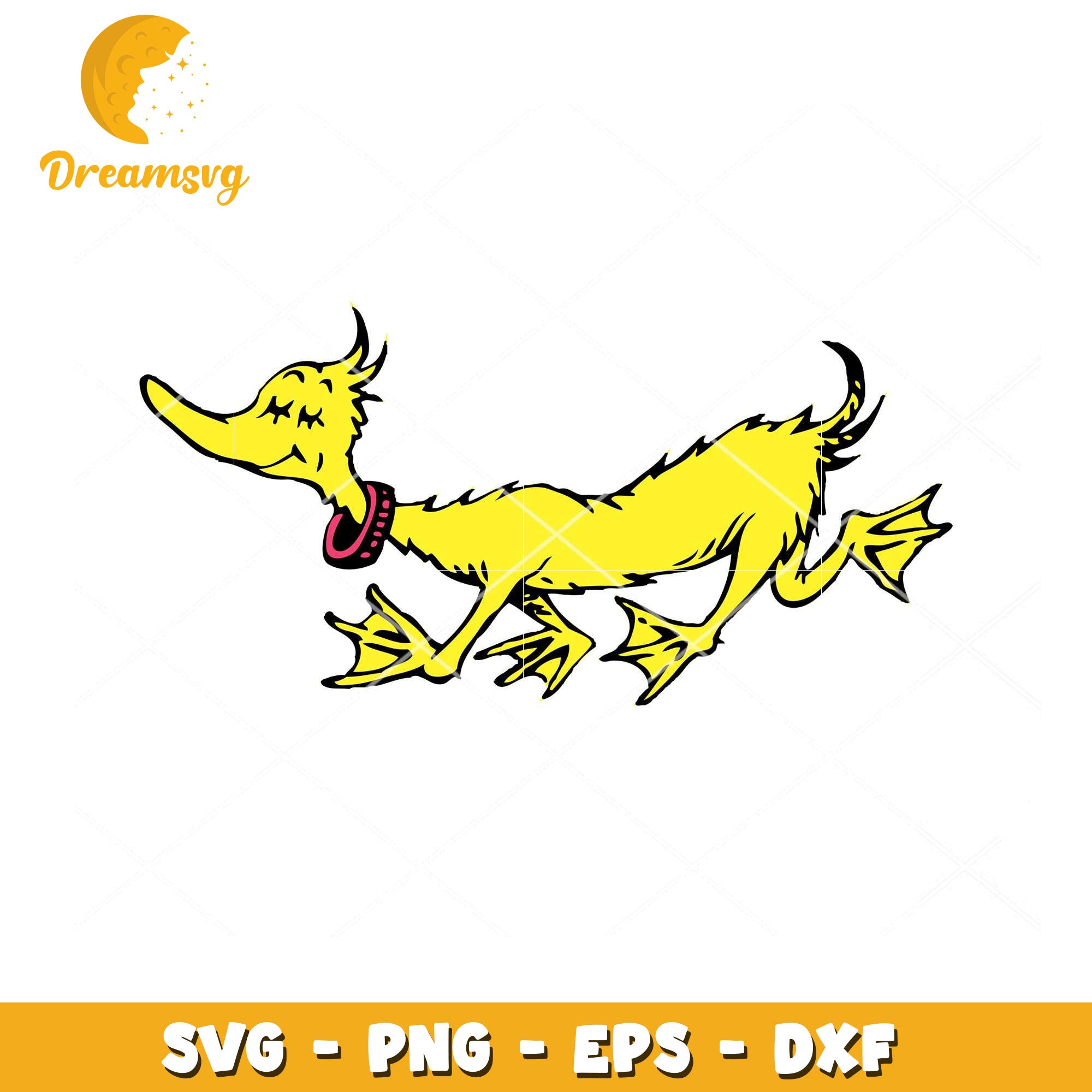 Option 1 (Focus on character)  Grinch Duck SVG Cut File