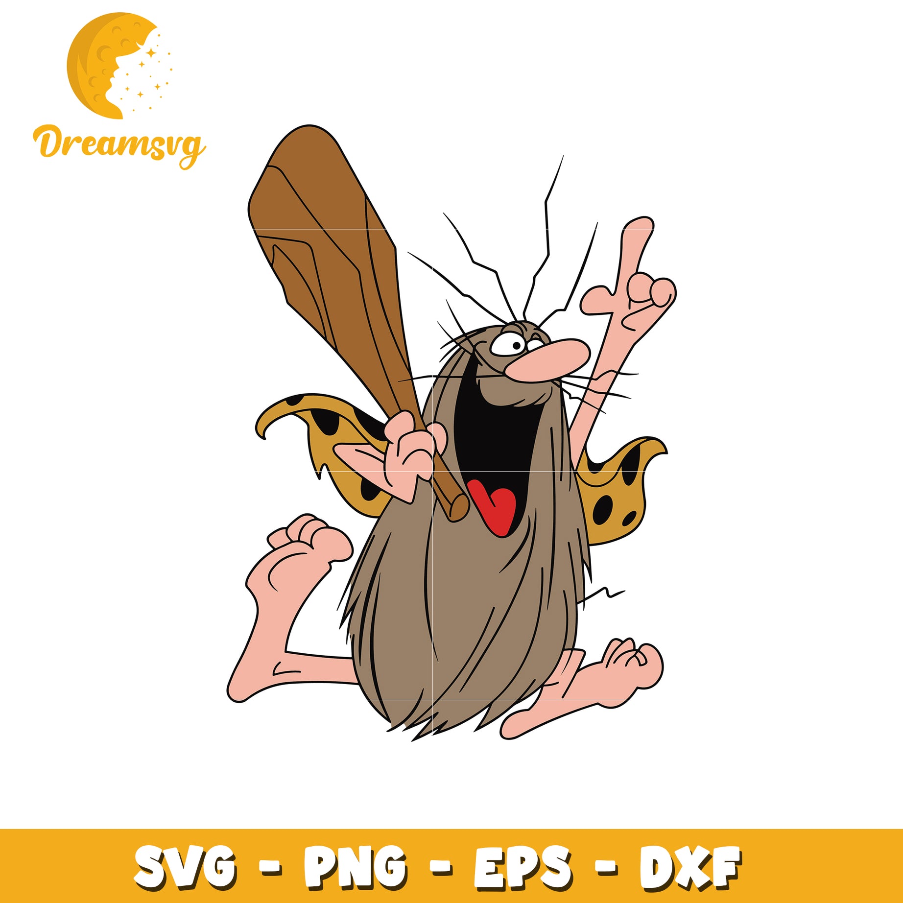 Option 1 (Focus on character)  Ogg SVG PNG EPS DXF Cartoon
