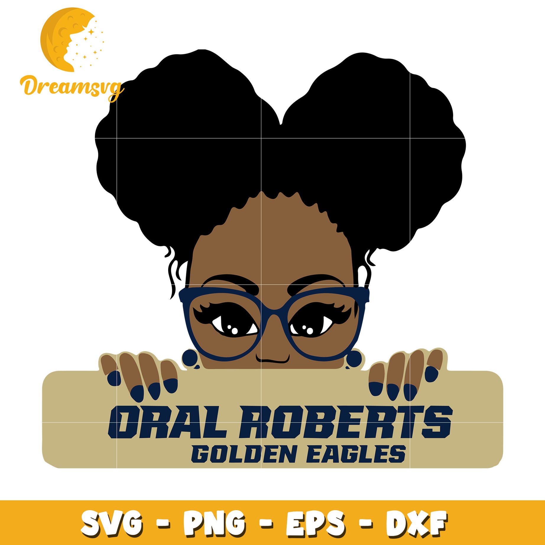 Oral Roberts Golden Eagles SVG Cut File