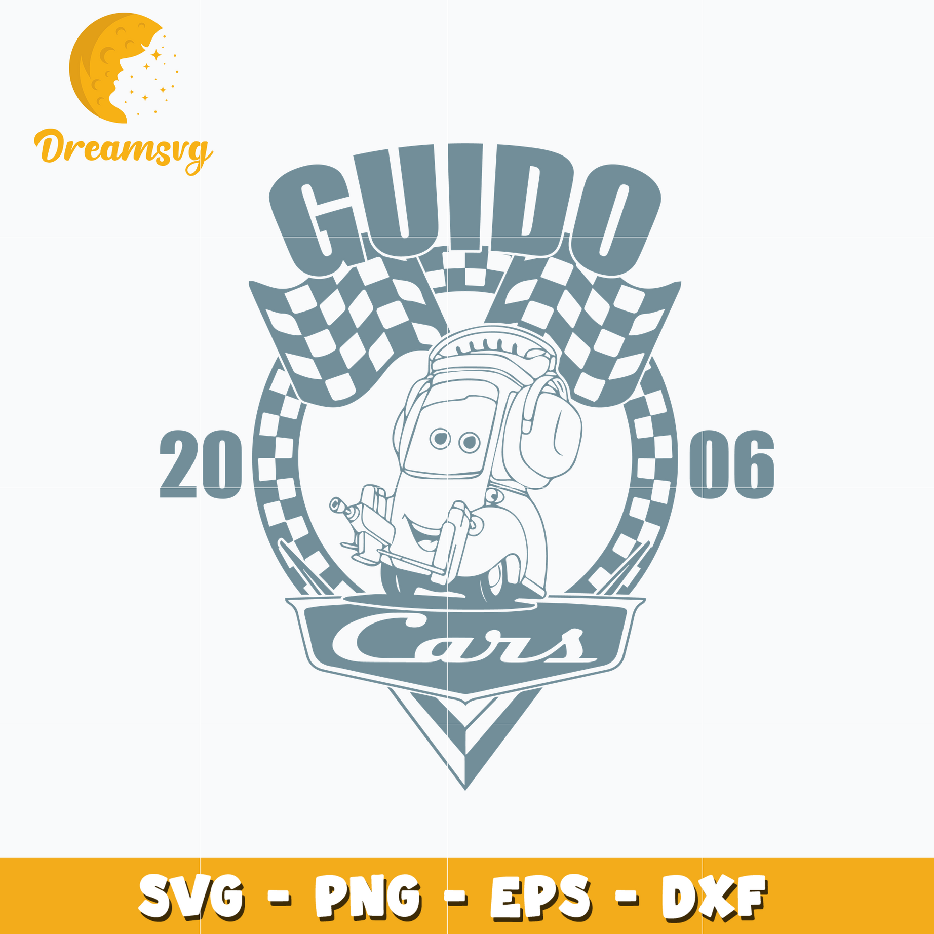 Lightning McQueen Guido 2006 svg