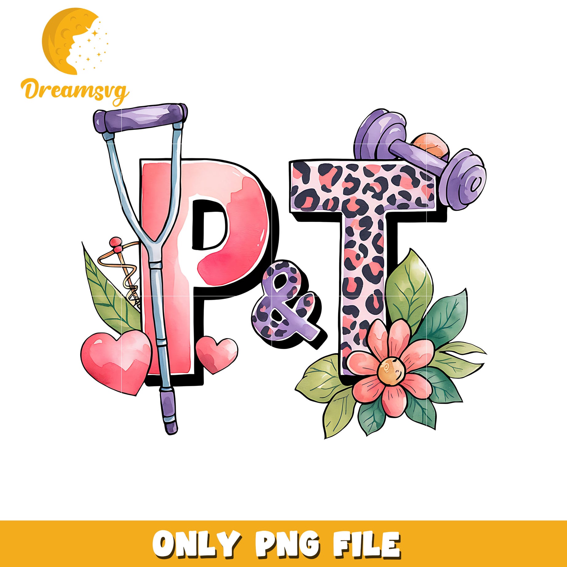 P & T nurse valentine png, logo design png, nurse valentine png