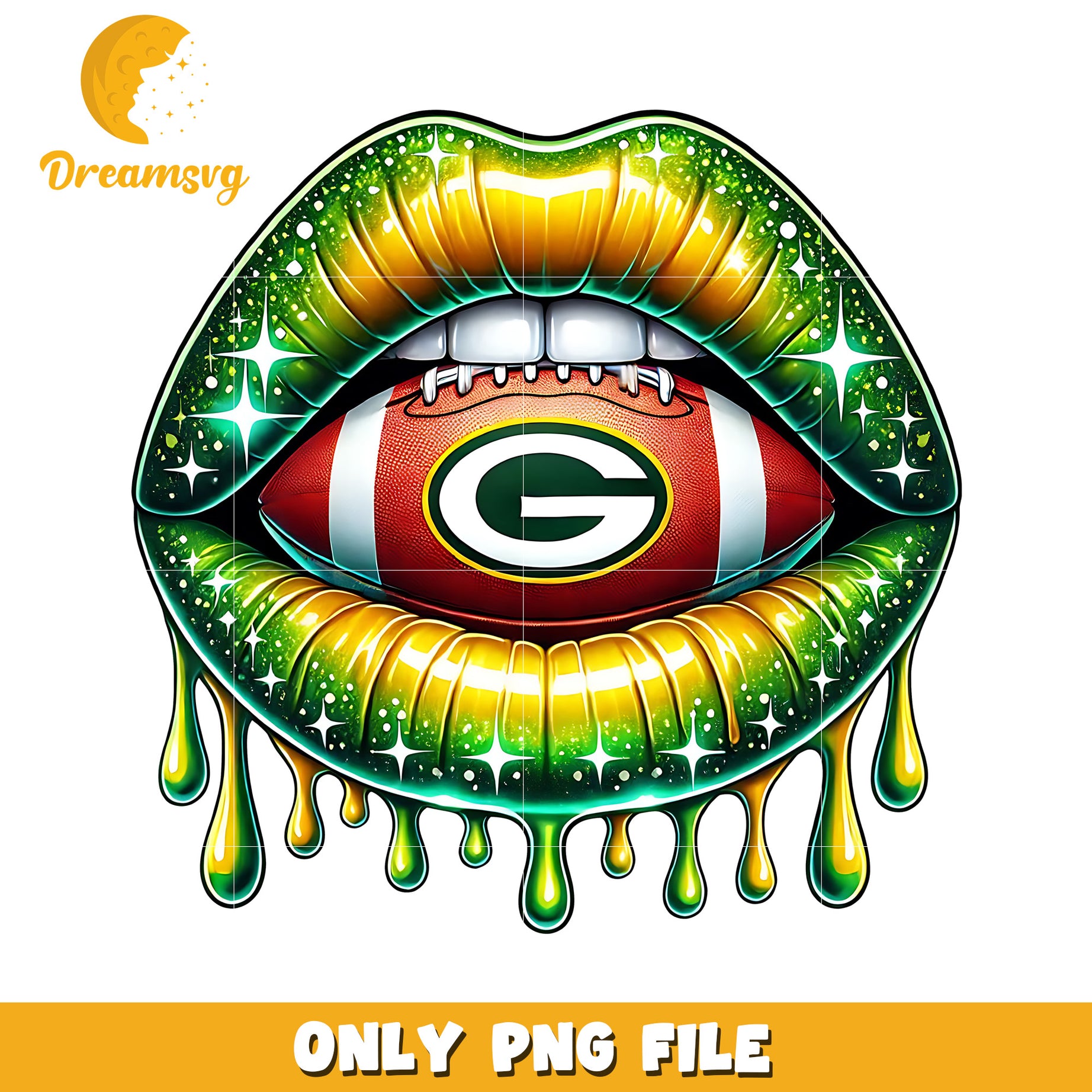 Packers lips png, nfl games png, american football png