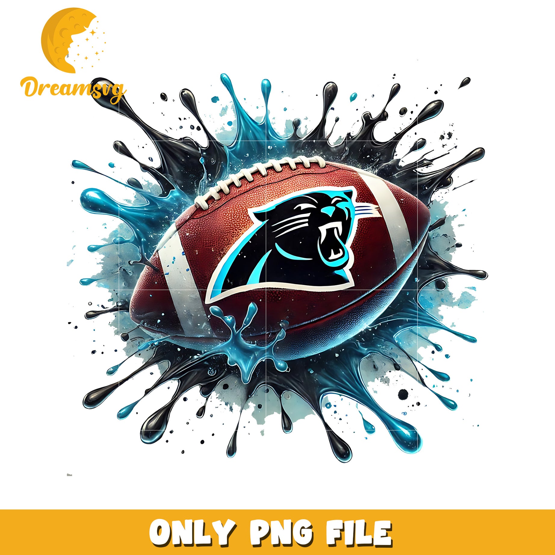 Panthers ball png, nfl football png, nfl playoffs png