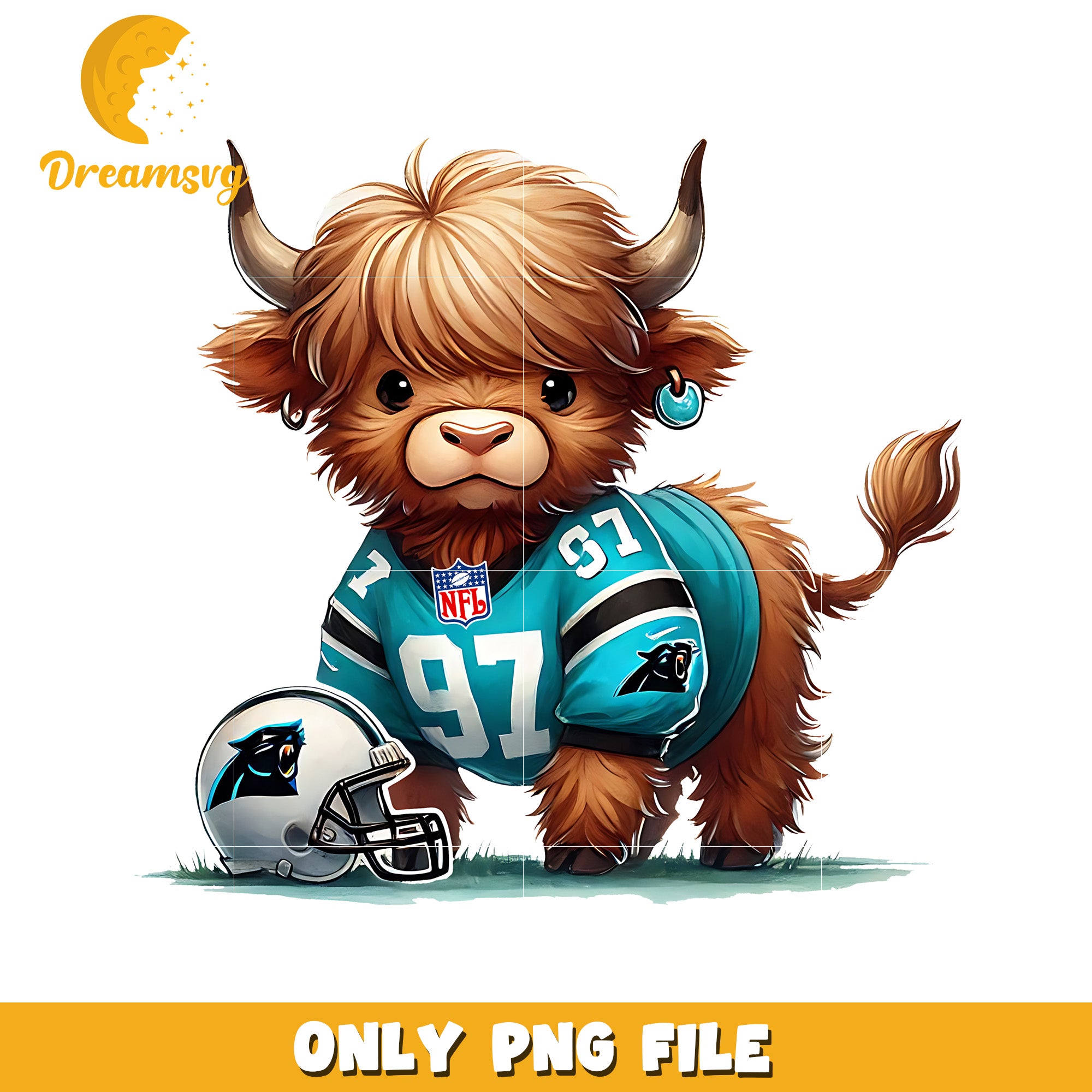 Panthers bull mascot png, national football league png, nfl schedule png