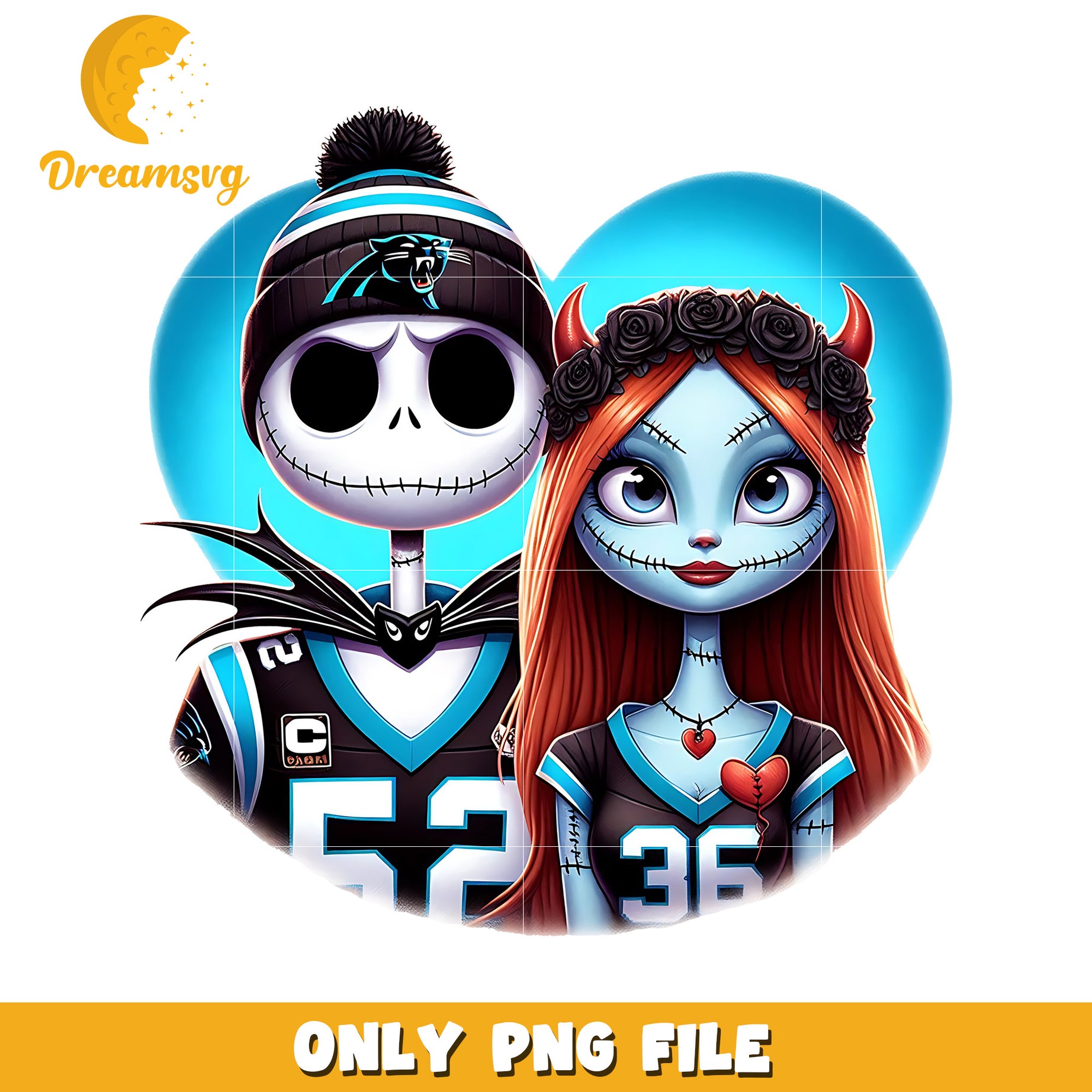Panthers jack and sally png, nfl power rankings​l png, american sports png
