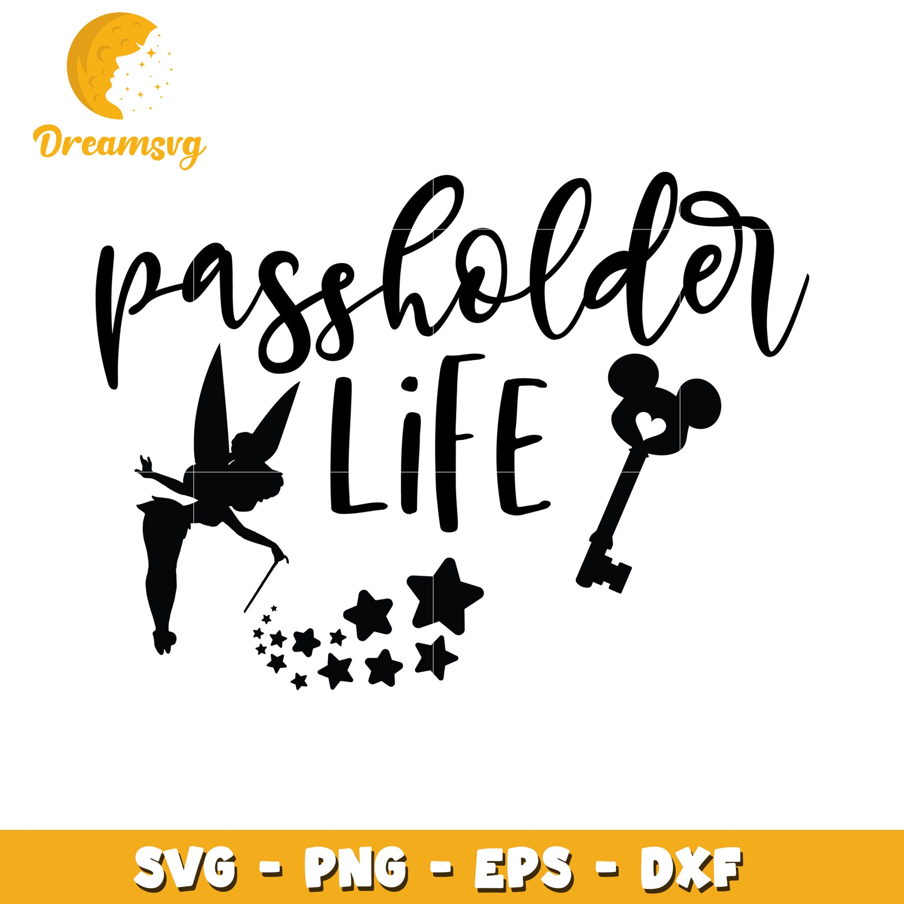 Passholder Life SVG Cut File