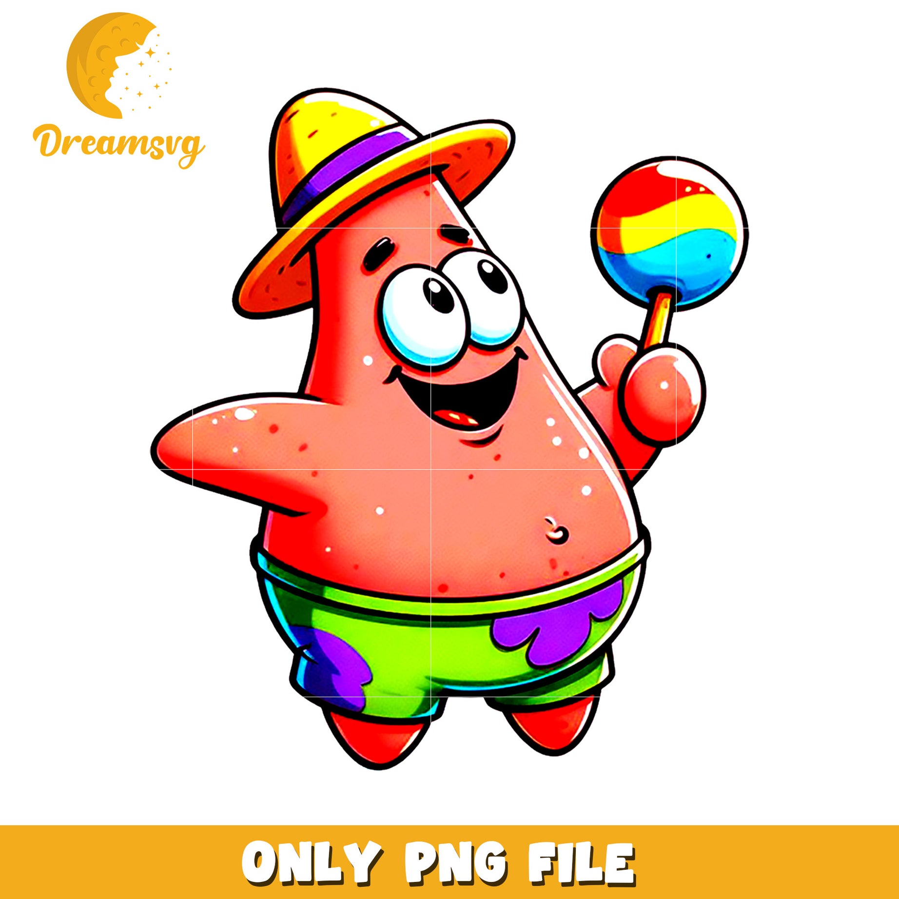 Patrick star in the beach png, spongebob squarepants​ png, spongebob movie​ png