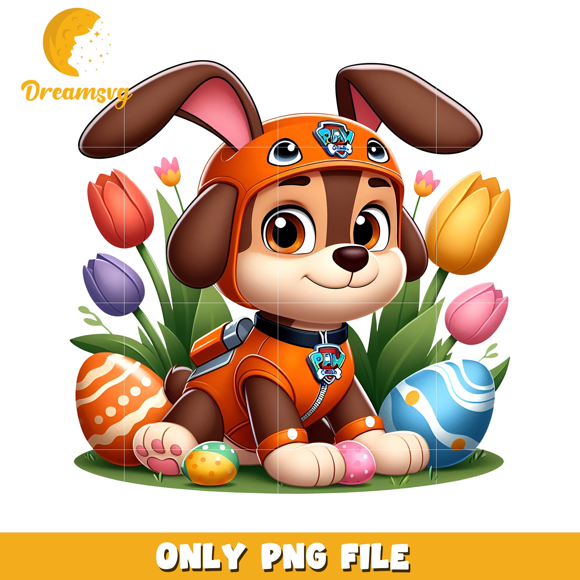 Paw Patrol Easter Chase Bunny PNG – DreamSVG Store