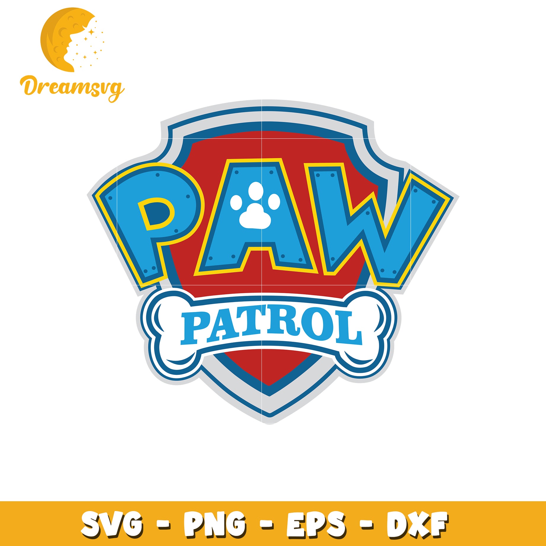 Paw Patrol SVG Cut File Bundle PNG EPS DXF