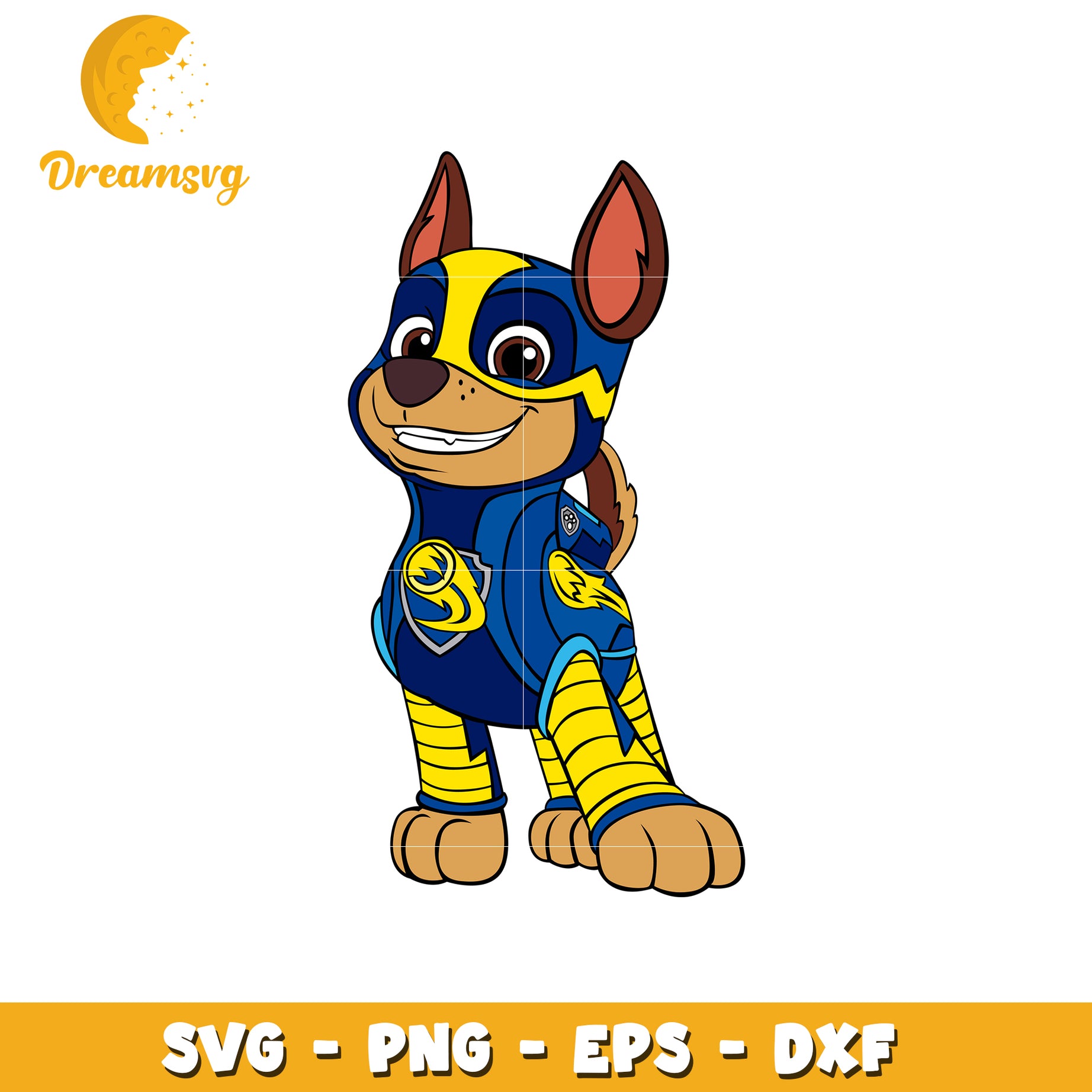 Paw Patrol Skye Superhero SVG PNG EPS DXF