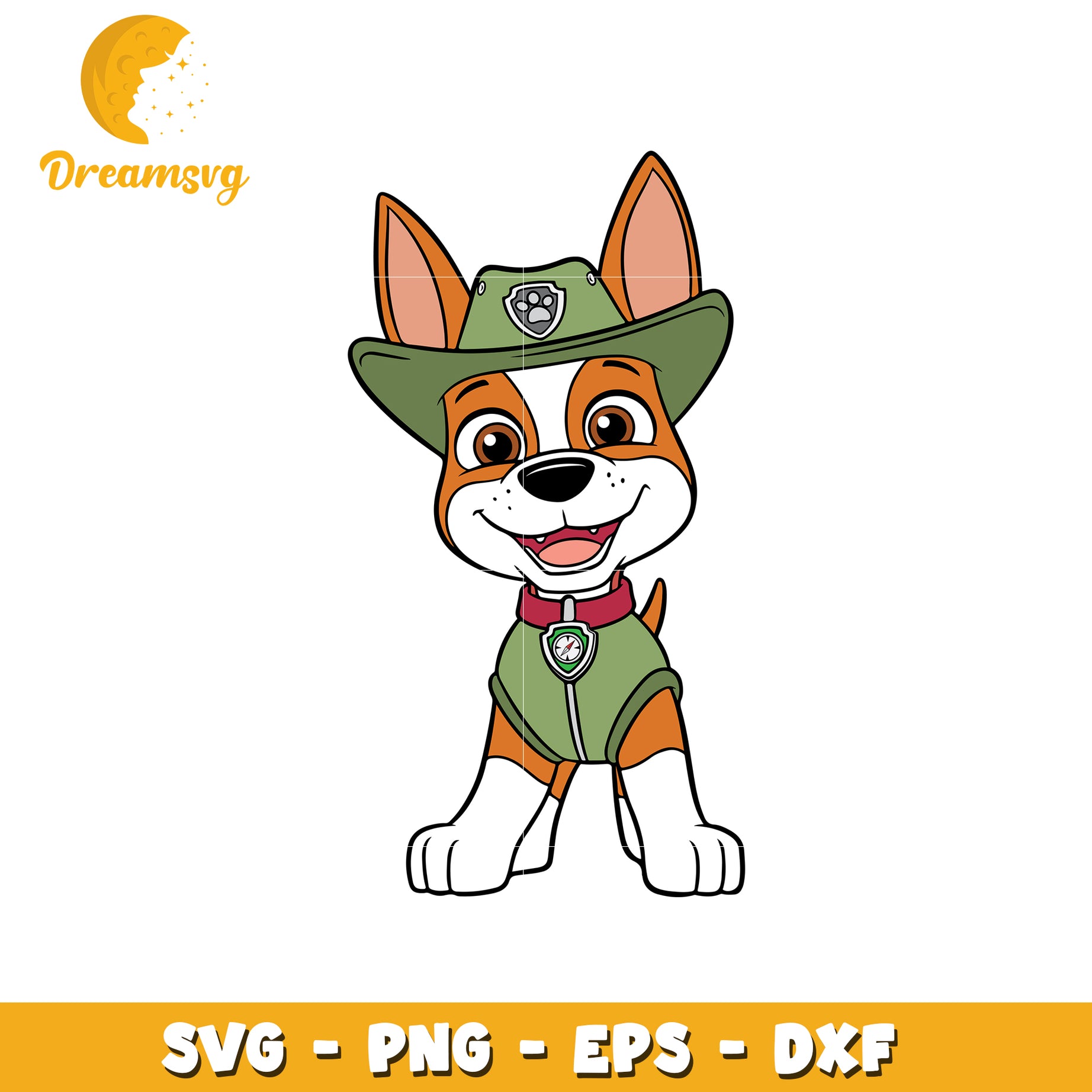 Paw Patrol Tracker SVG Cut File