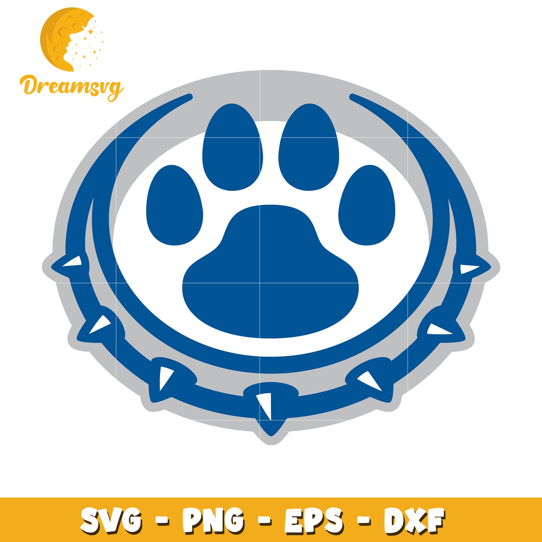 Paw Print SVG Cut File Bundle