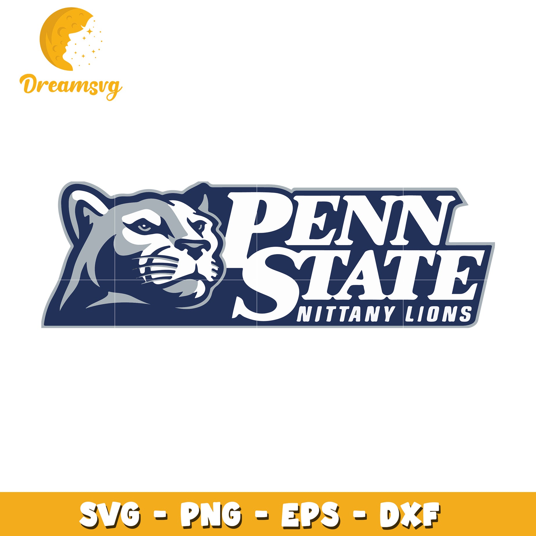 Penn State Nittany Lions SVG Logo for Craft and Design Projects