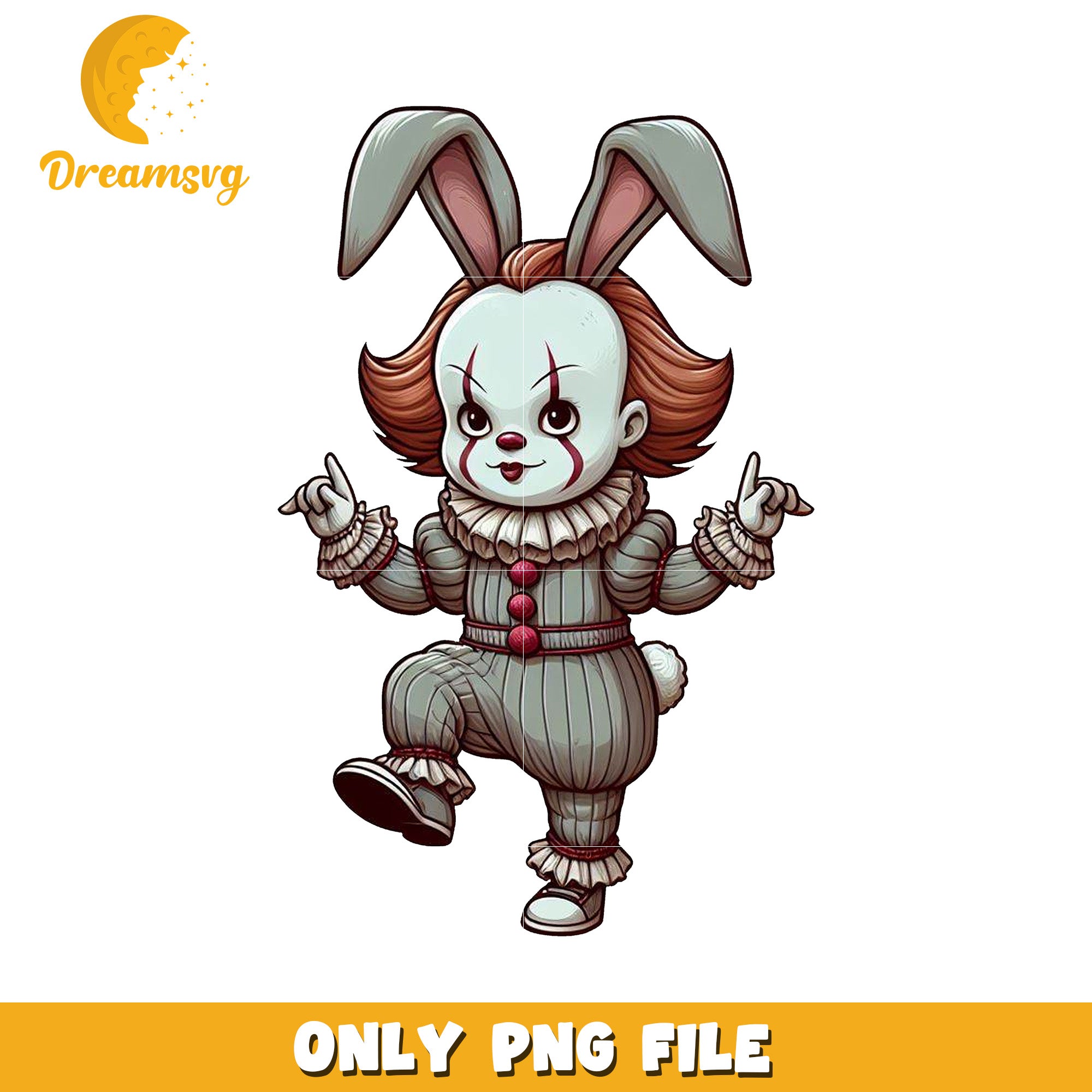 Pennywise Bunny PNG Clipart