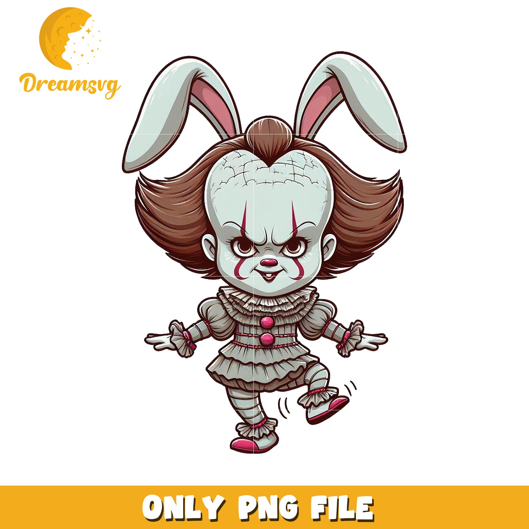 Pennywise Bunny PNG File