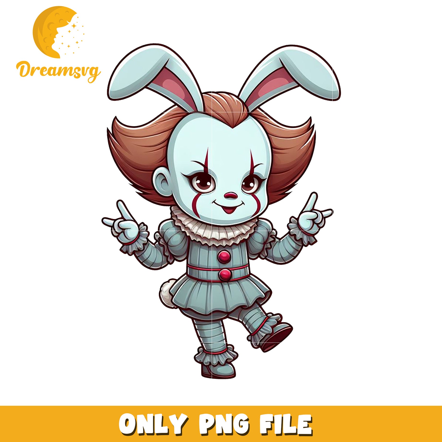 Pennywise Bunny PNG Image