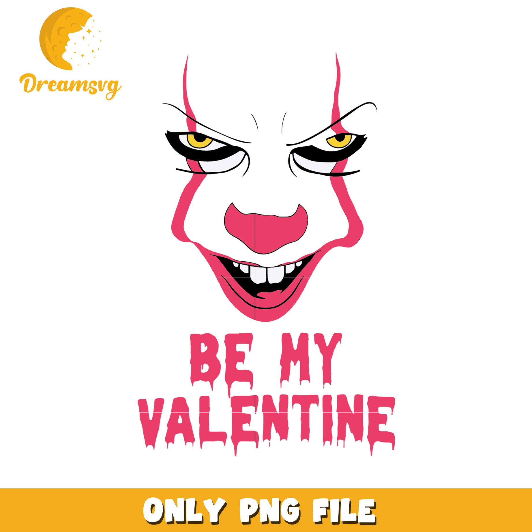 Pennywise Valentine PNG Design