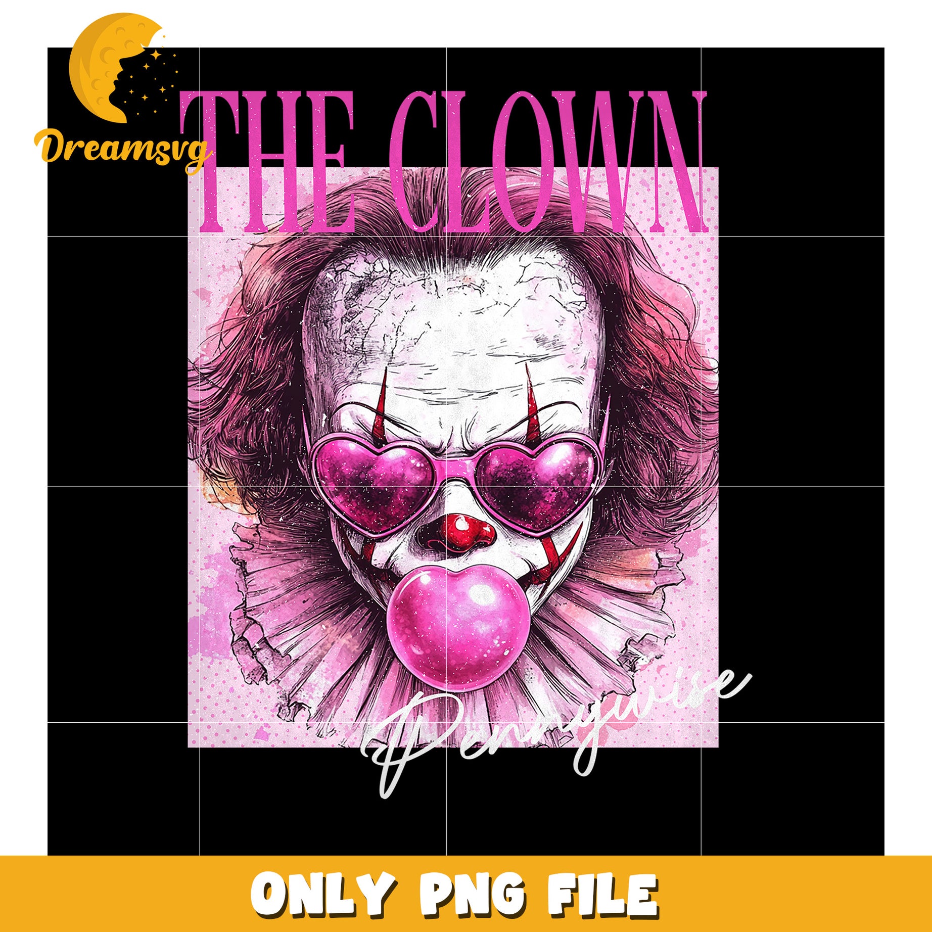 Pennywise the clown png, summer time vibes png, it movie png