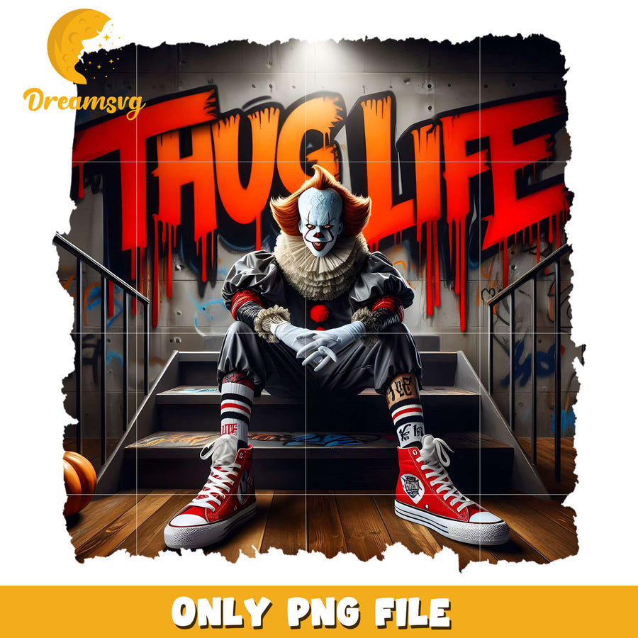 Pennywise thug life png, halloween spirit​​ png, halloween town​ png