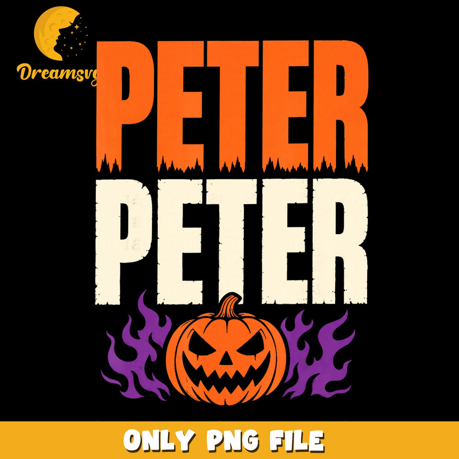 Peter Pumpkin PNG, Spooky Theme, Halloween Fun PNG