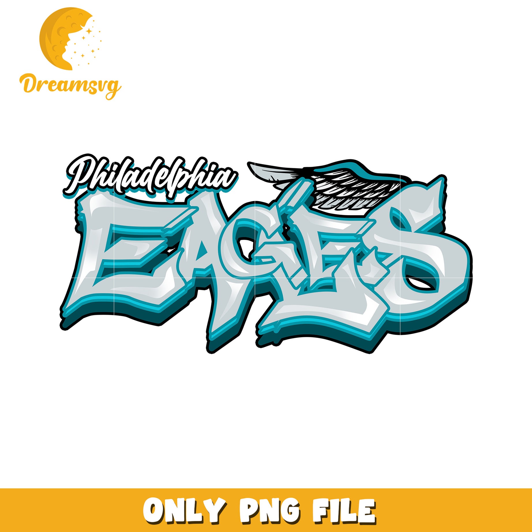 Philadelphia Eagles Logo PNG Graphic Design File