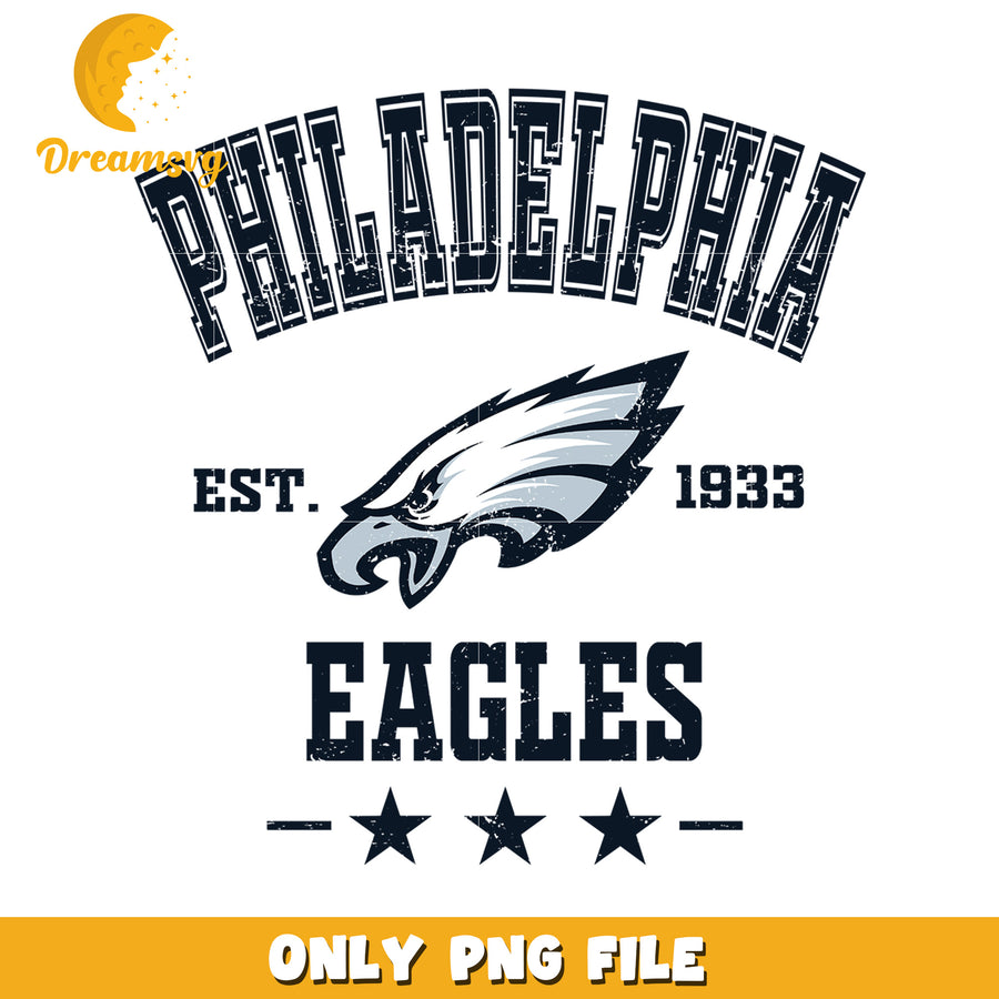 Philadelphia Eagles PNG Design 1933