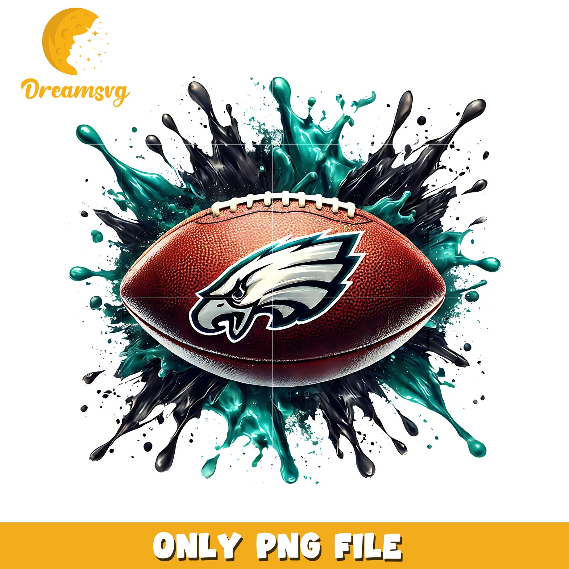Philadelphia eagles ball png, american rugby png, nfl logos png
