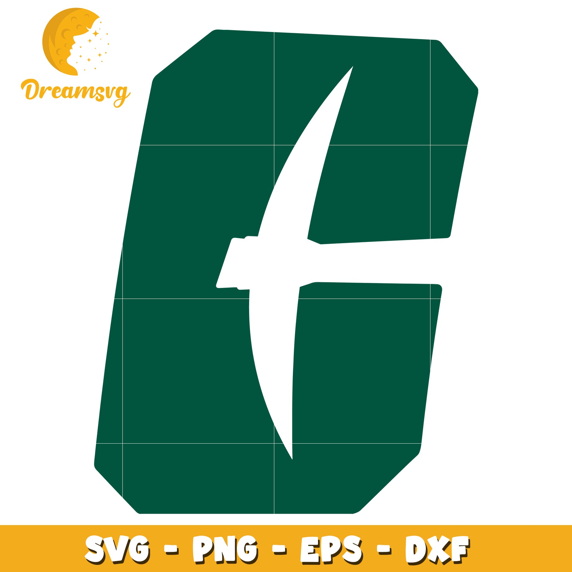 Pickaxe Letter C SVG PNG EPS DXF