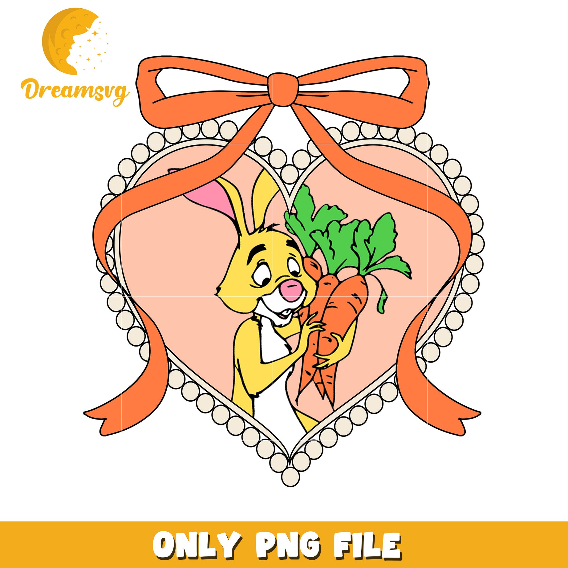 Picture frame heart rabbit png, winnie the pooh png, disney winnie the pooh png