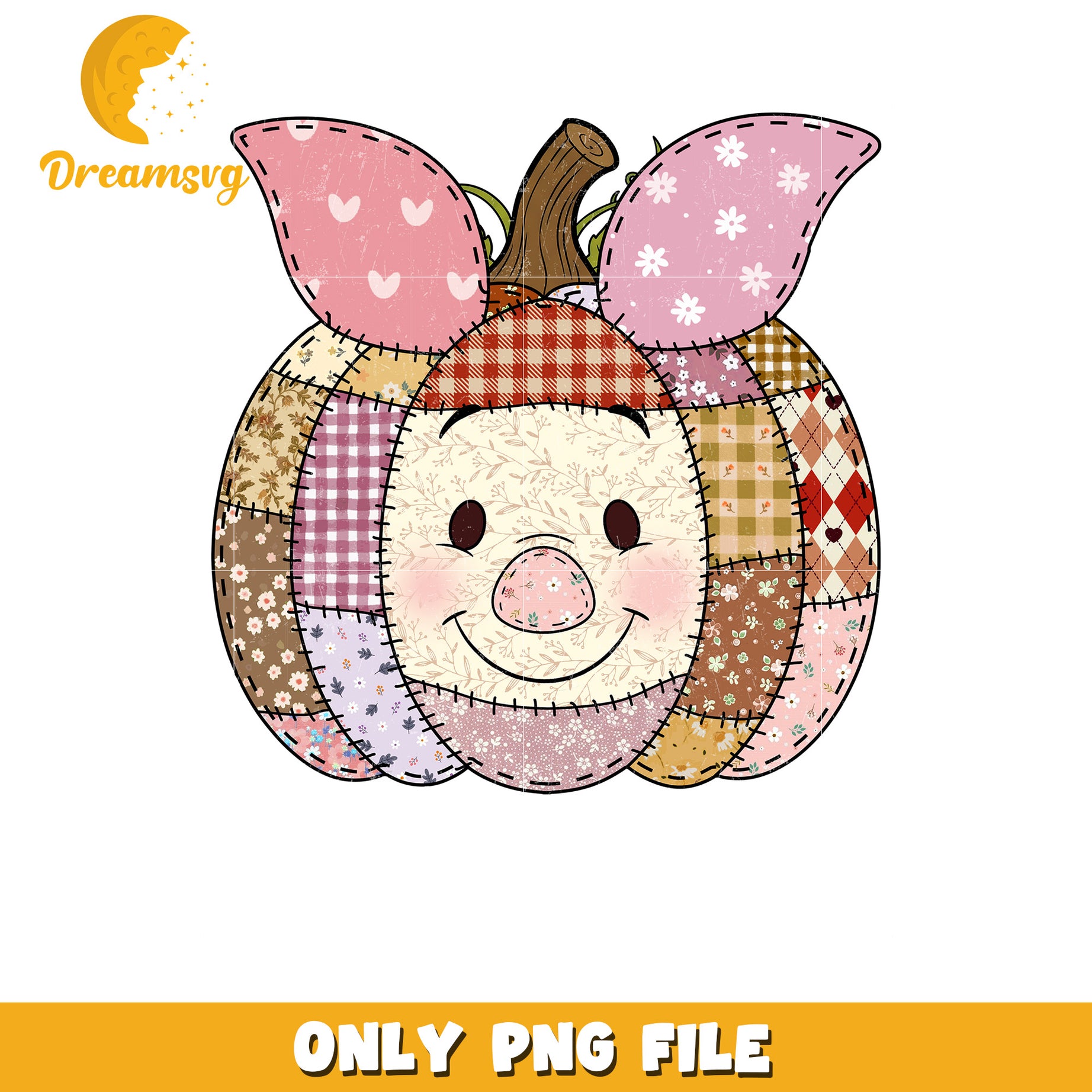 Piglet pumpkin design png, halloween cartoons png, spirit halloween png