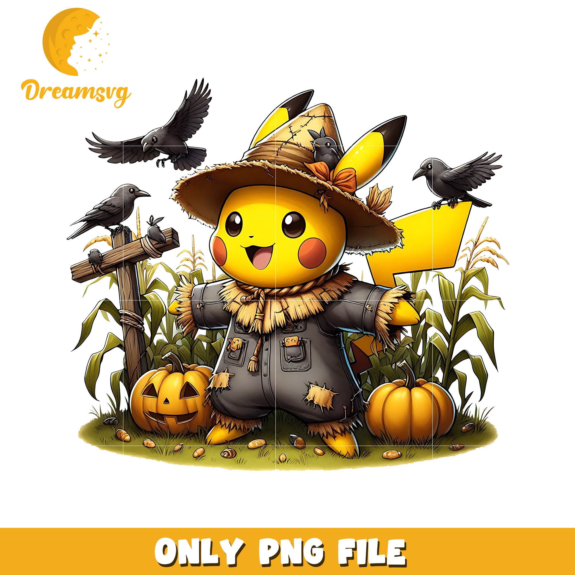 Pikachu halloween figurehead png, Halloween Pikachu character png