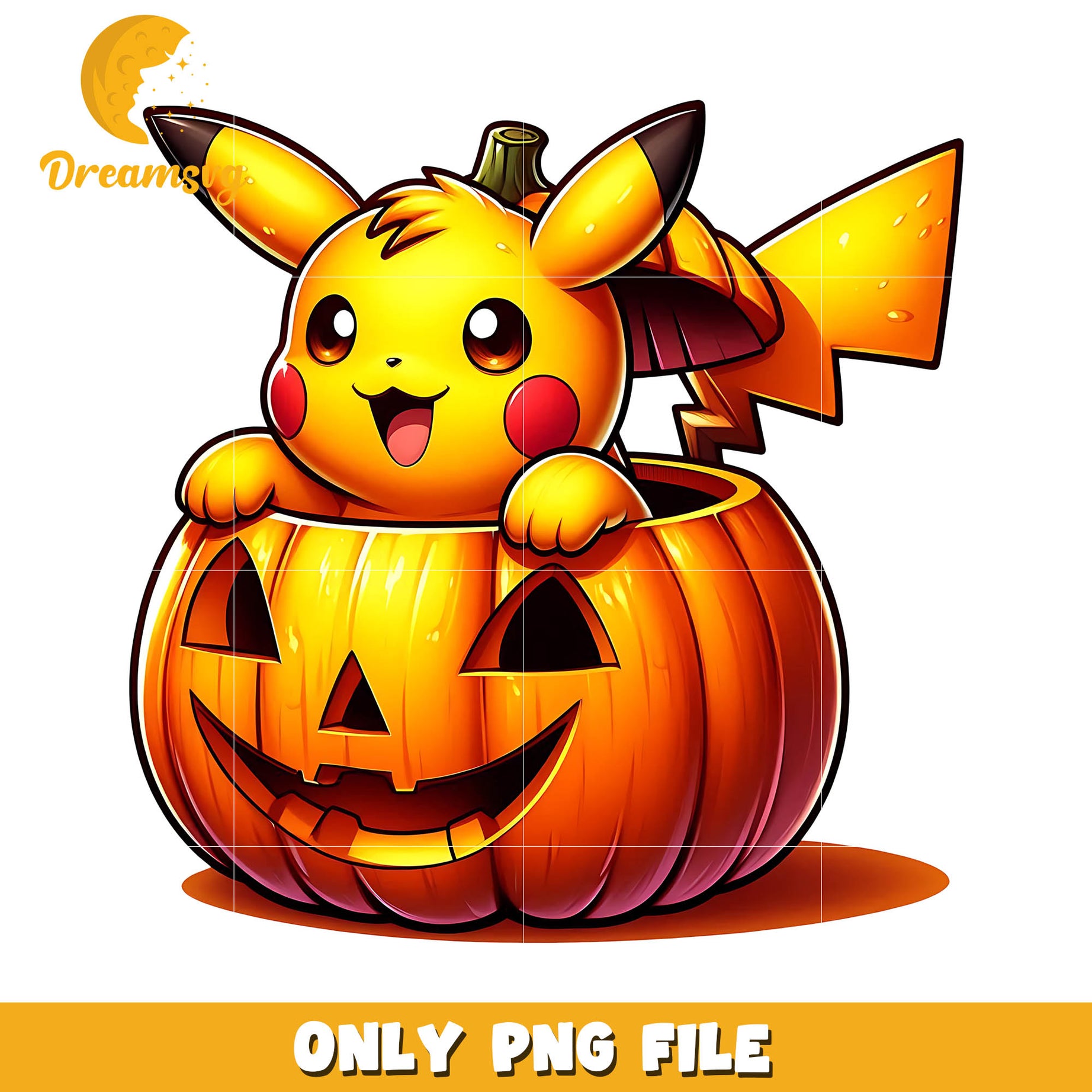 Pikachu halloween pumpkin png, Halloween Pikachu character png
