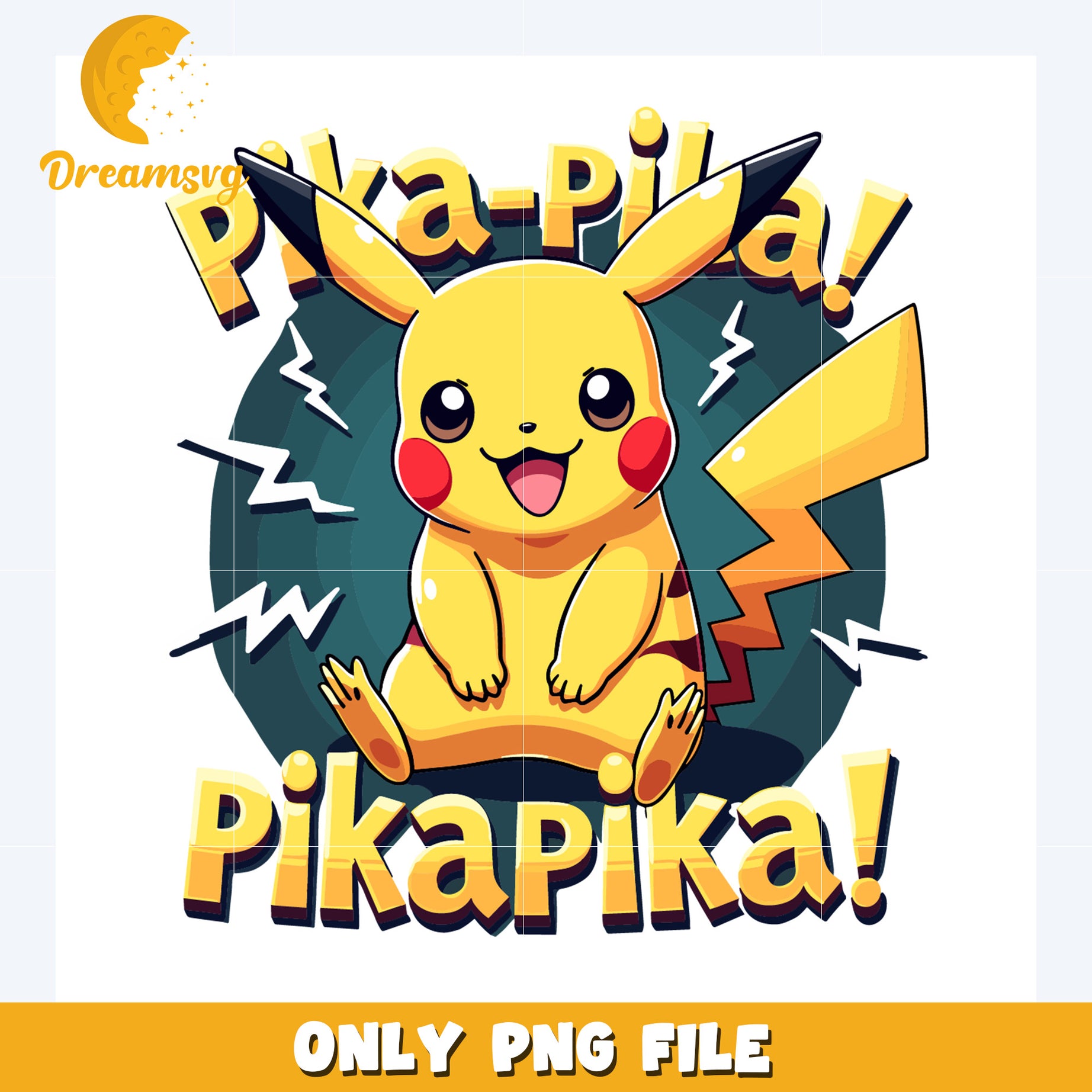Pika pika pikachu png, pokemon png, pokemon cute design png