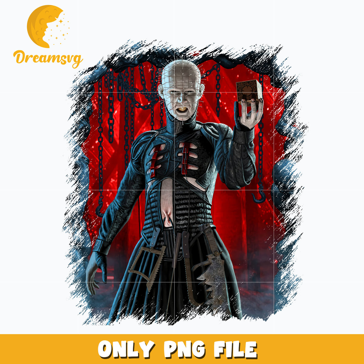 Pinhead Calus Pinhead halloween png, Halloween png, Digital download. – DreamSVG Store