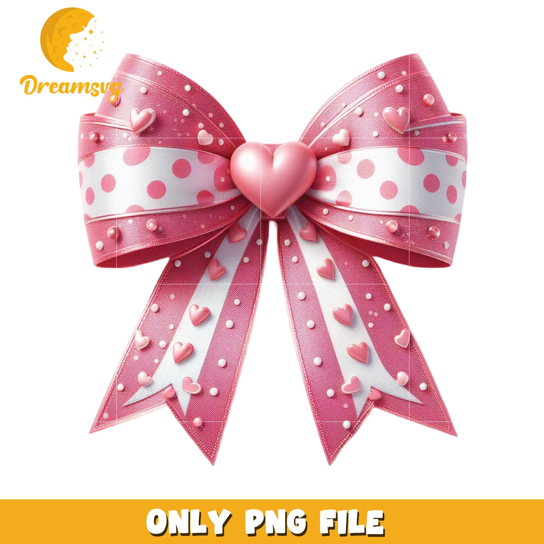 Pink Bow PNG Clipart Valentines