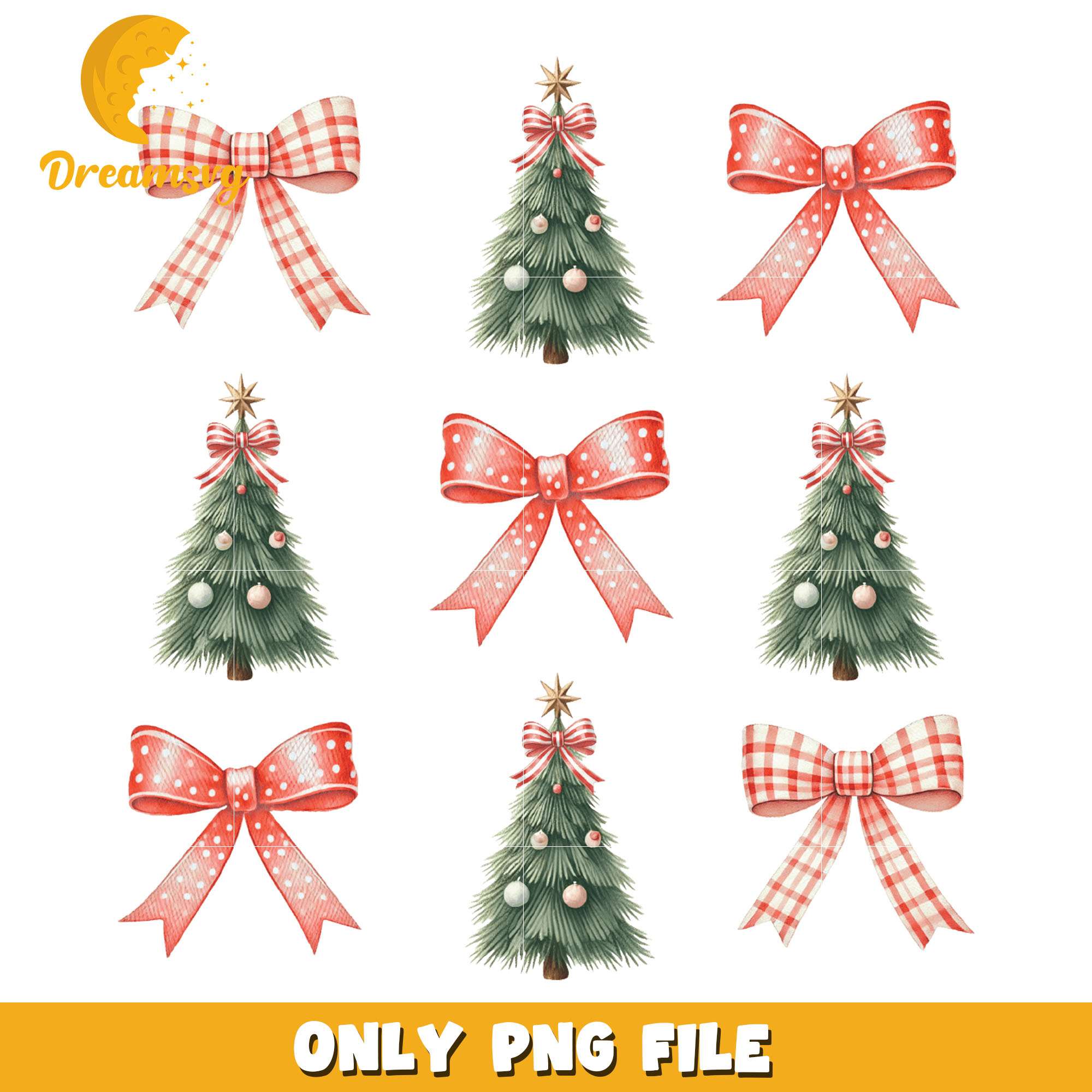 Pink bow christmas tree png, merry christmas png, christmas png
