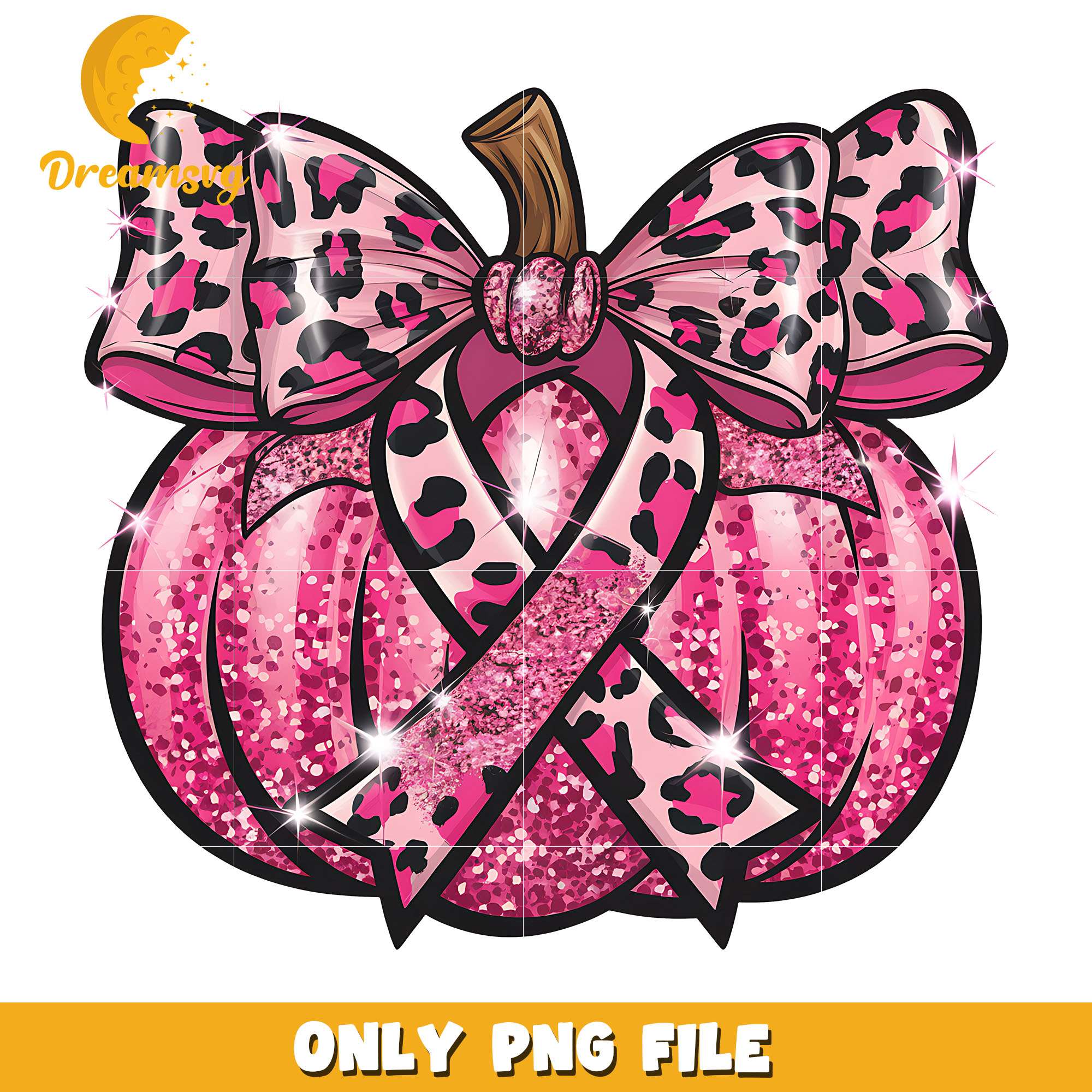Pink pumpkin christmas decorate png, pumpkin png, christmas png