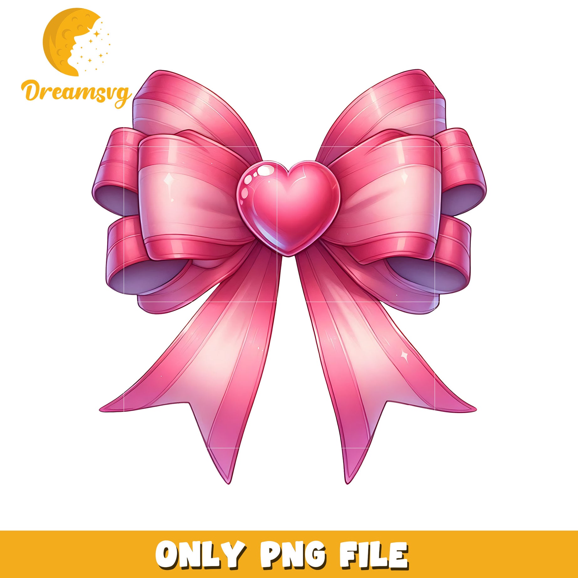 Pink bow valentine design png, valentine bow png, valentine png