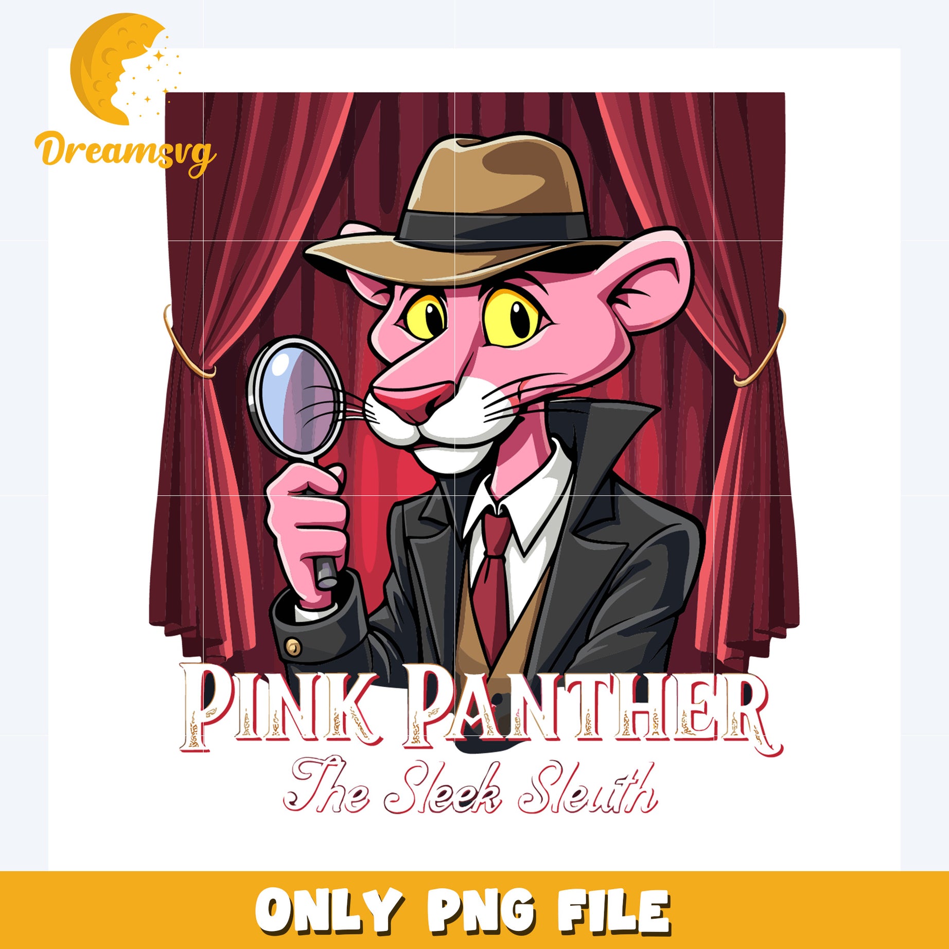 Pink panther the sleek sleuth png, disney cartoon png, disney characters png
