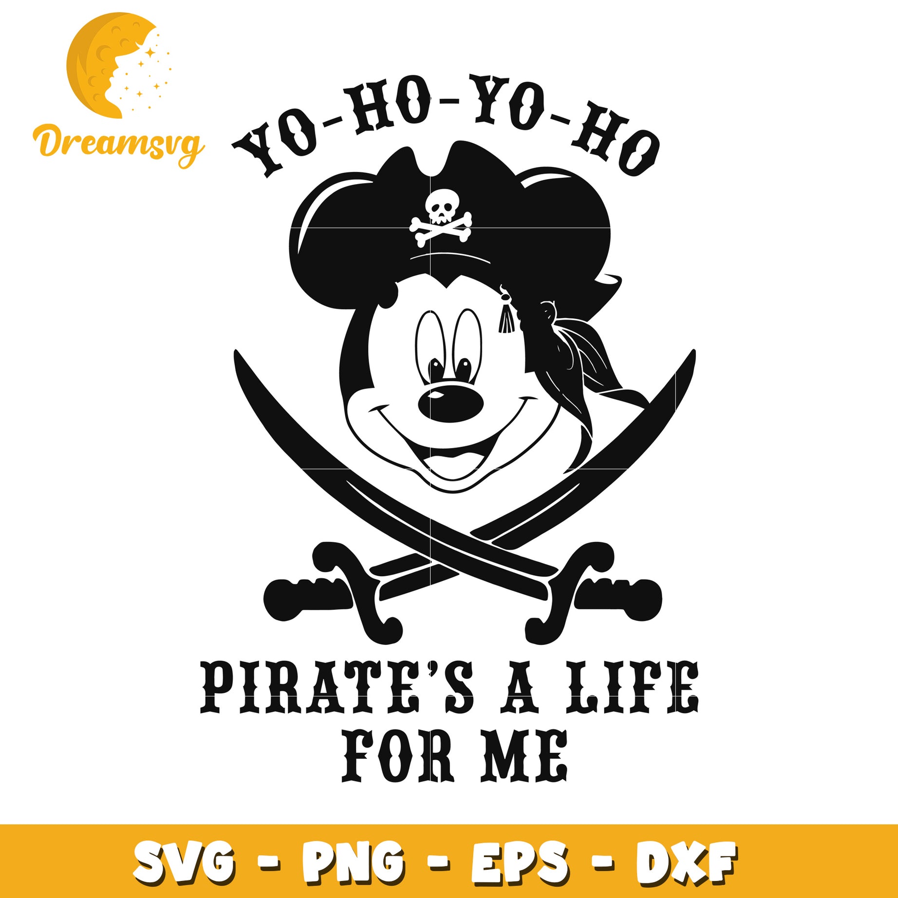 Pirate Life SVG Design for Kids Yo Ho Ho Fun and Adventure