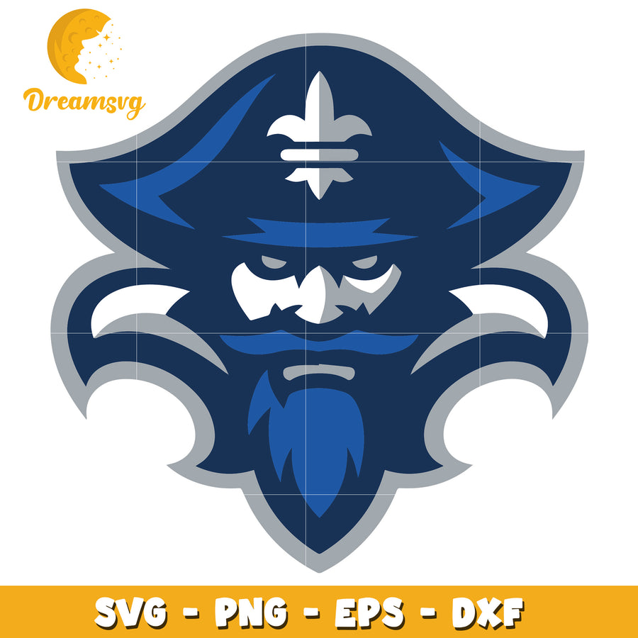 Pirate Mascot SVG PNG EPS DXF