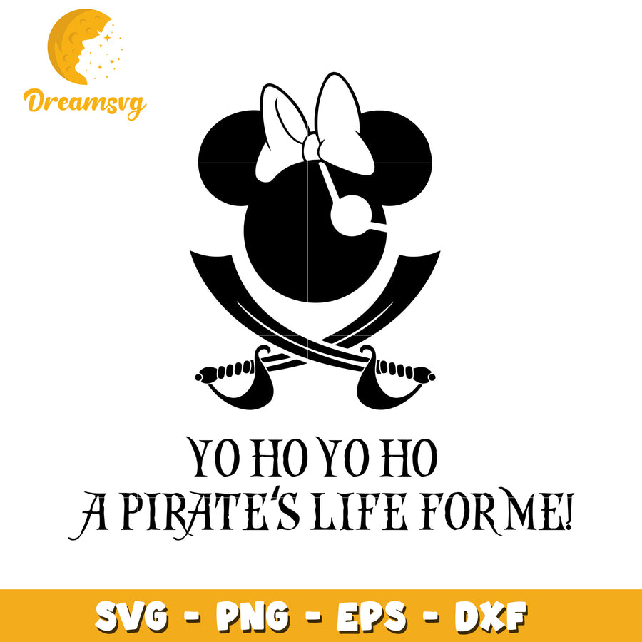 Pirate Mouse SVG Design for Fun and Creative Projects