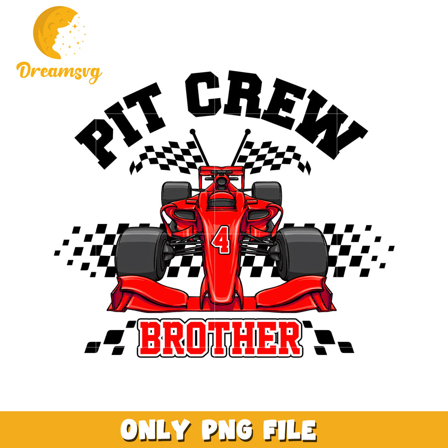 Pit crew brother png, acing team png, pit crew member png