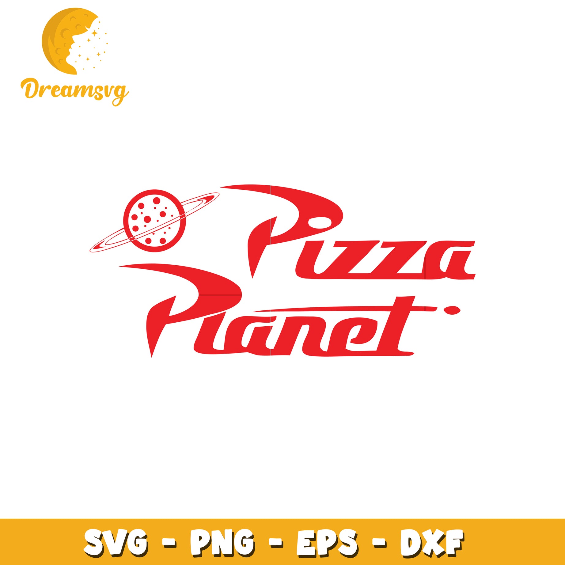 Pizza Planet SVG Cut File