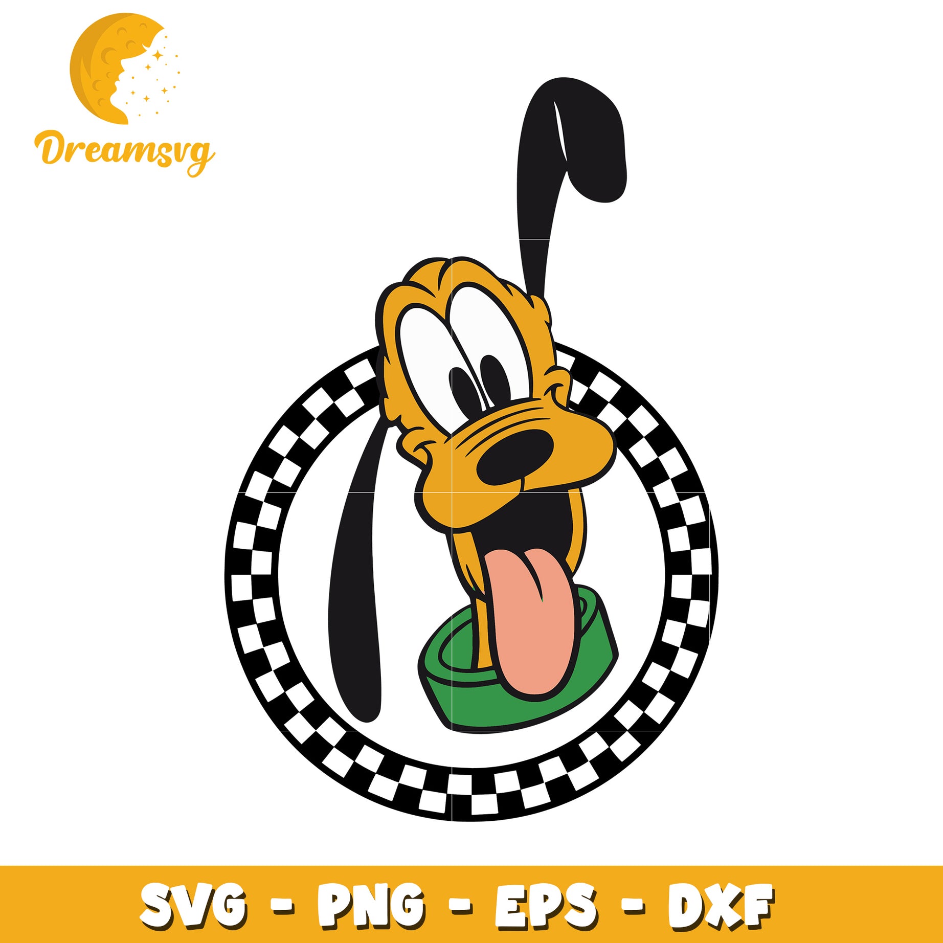 Playful Pluto SVG Design for Fun Crafting Projects and Decor