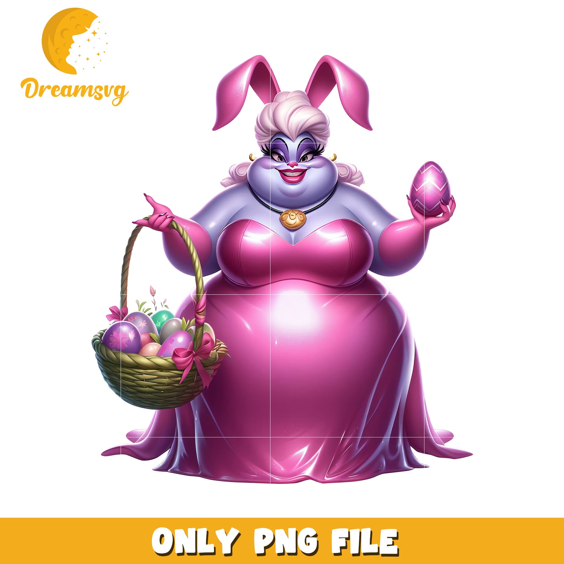 Plump Bunny Easter PNG Image