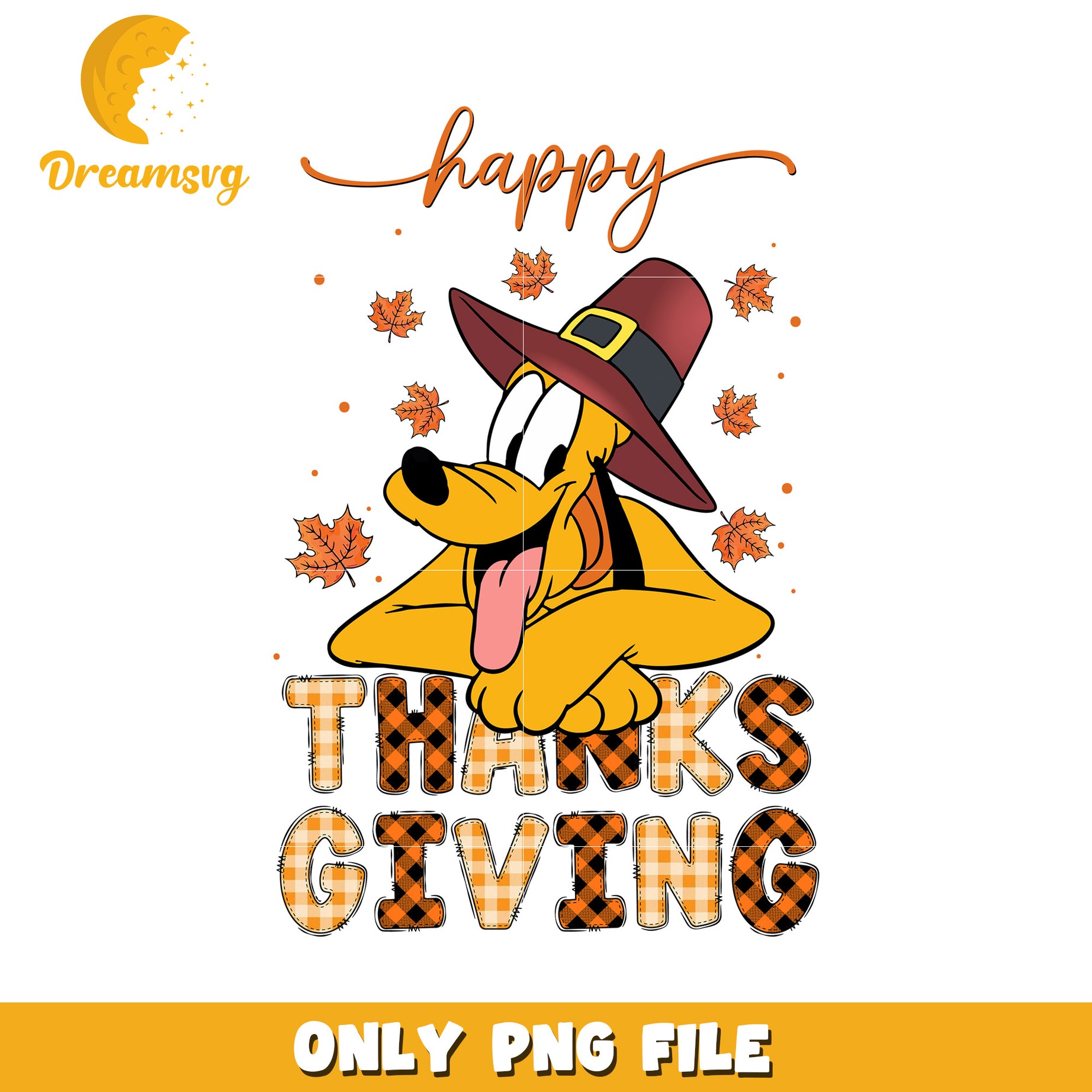 Plutus Thanksgiving PNG Design