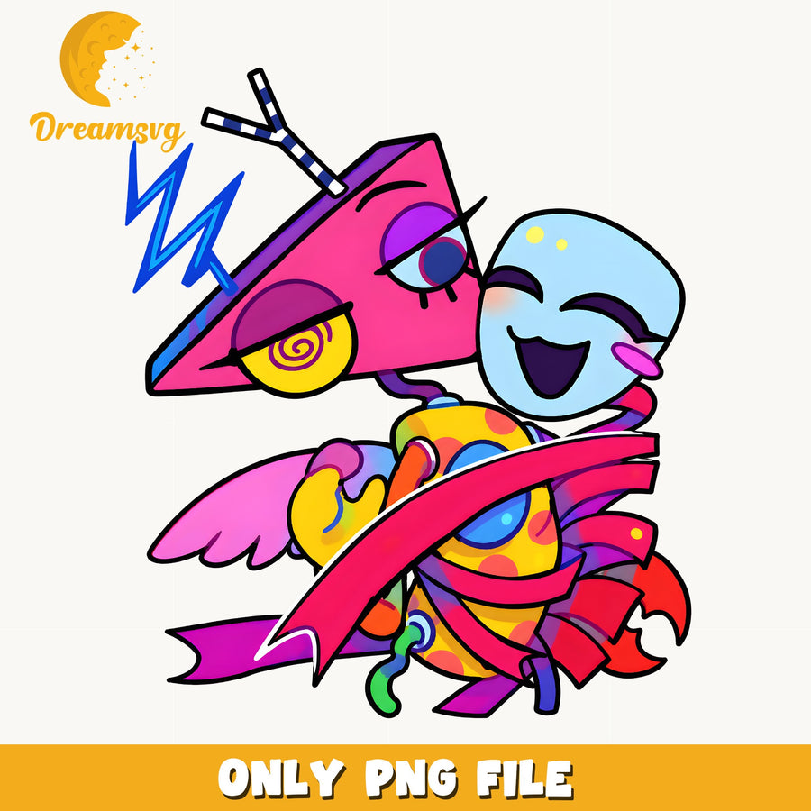 Popstar Chibi Colorful PNG, Kpop Fan Art, Music PNG