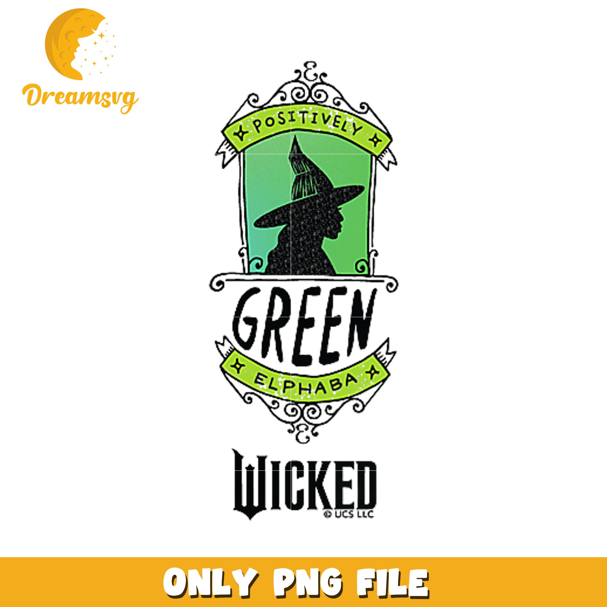 Positively Elphaba png, wicked​ characters png, wicked 2​ png