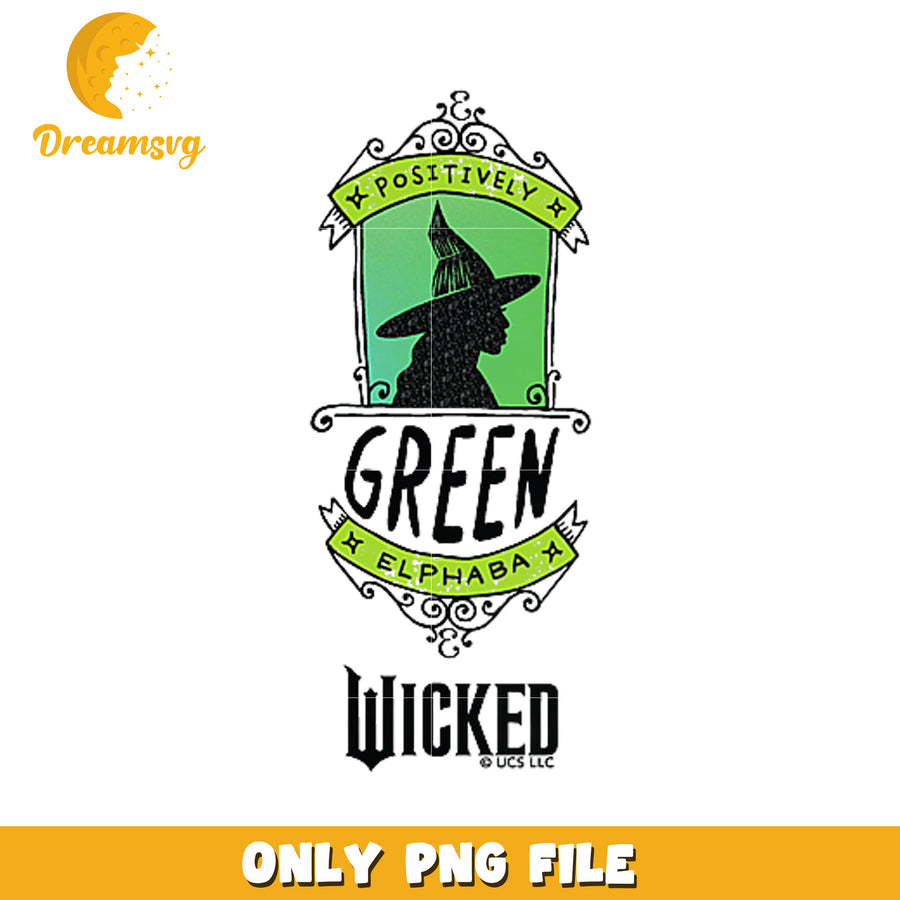 Positively Elphaba png, wicked​ characters png, wicked 2​ png